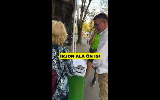 Javában zajlik az aláírásgyűjtés!